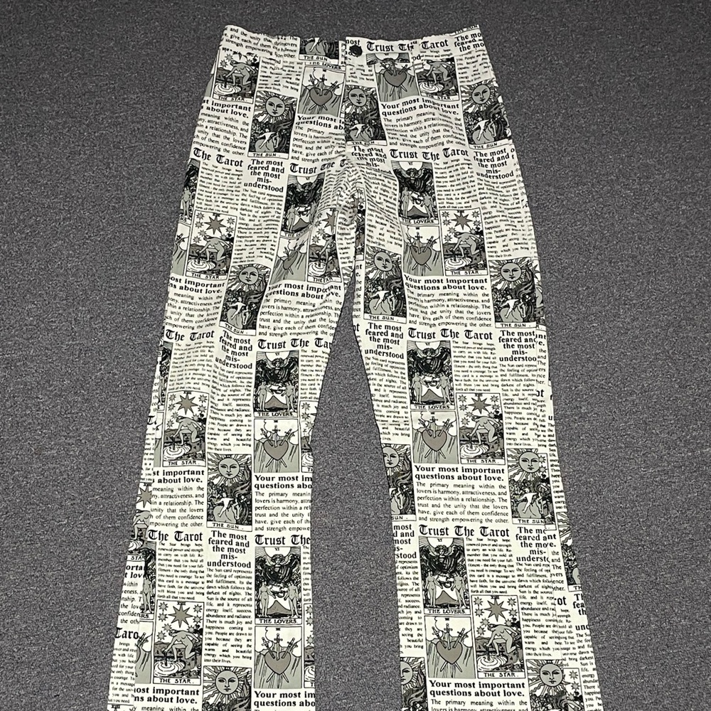 Motel rocks newspaper pants